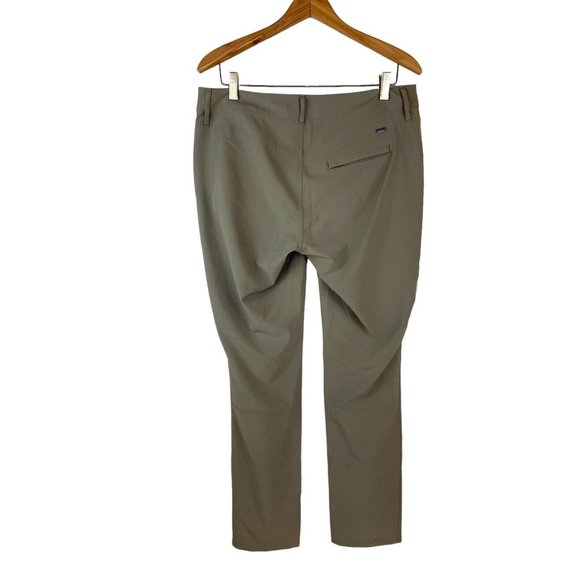 Eddie Bauer Travex Pants Women Size 8 Brown Slightly Curvy Fit Pockets Outdoor - Picture 3 of 16